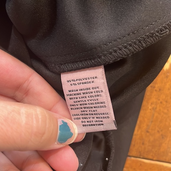 Fun Black with White Purple and Blue Juicy Couture Sweatshirt - Picture 5 of 6